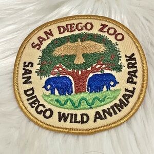 Vintage 1970's San Diego Zoo Wild Animal Park Patch